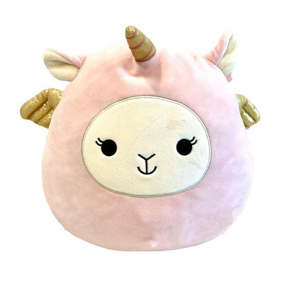 Alice the Pink Llama Pegacorn 11" 2021 Easter Squishmallow - Picture 1 of 10